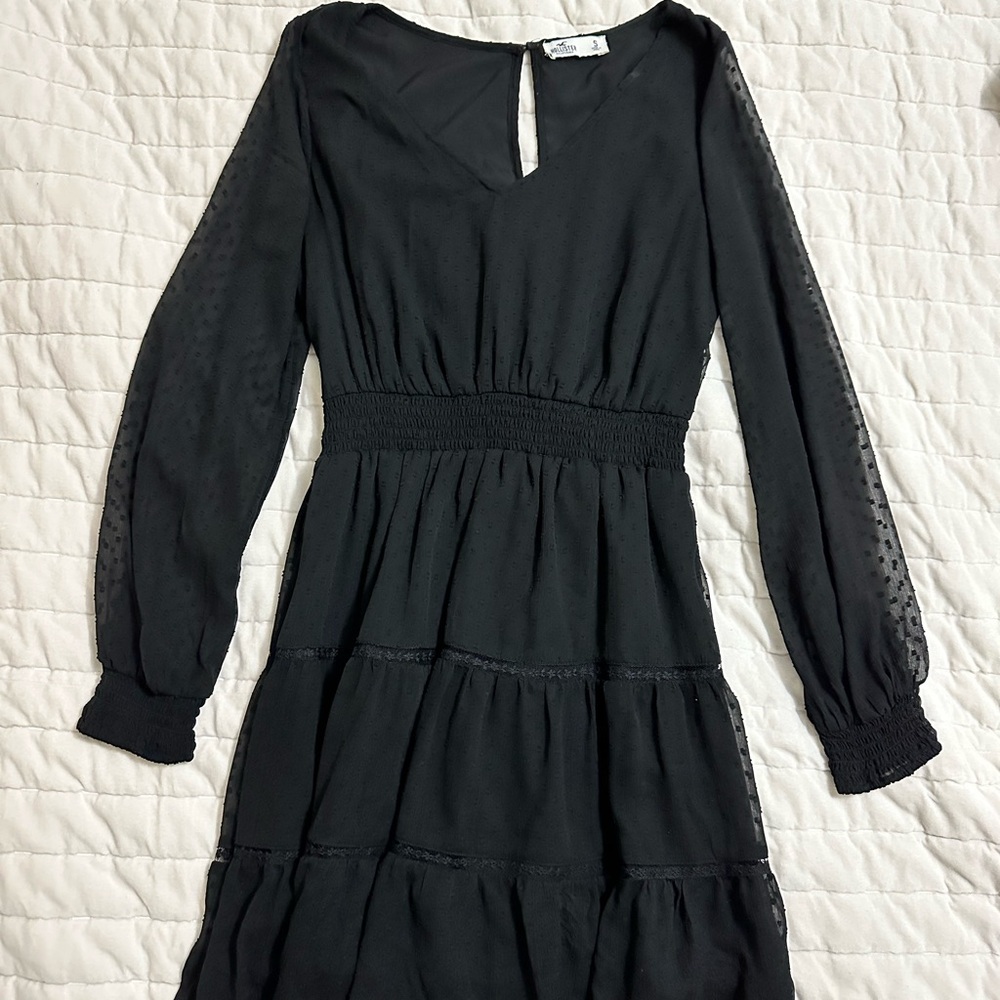Hollister black dress